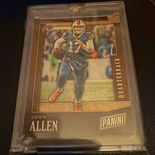 Panini 2019 Black Friday Josh Allen Bills Future Frames  picture