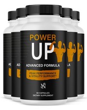Power Up Mens Health Supplement Peak Perfromance & Vitality Support 300 Capsules picture