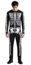 Donnie Darko Skeleton Suit Party Adult Costume Fancy Dress Halloween Jumpsuit picture