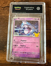 Pokemon TCG Mewtwo 063/128 Celebrating 30 Years Promo Holo 130 HP English picture