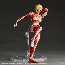 Anime Attack on Titan Annie Leonhart Action Figure Collectible Model Statue Toys picture