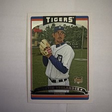 Topps 2006 Justin Verlander #641 Detroit Tigers Baseball Card picture