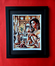 ALEXANDER DULAC | MY REAL ARABIC COFFEE Hand Signed Authentic COA/AP picture