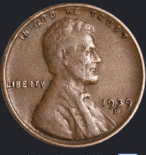1939-D Lincoln Wheat Cent “Best Value on eBay