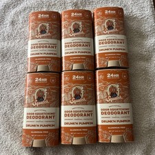 6- NEW Dr SQUATCH Deodorant Drunk’n Pumpkin 2.65 oz Stick RETIRED/DISCONTINUED picture