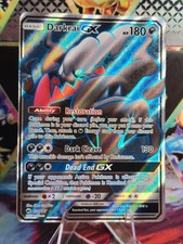 LP-MP Darkrai GX (Full Art) 139/147 Ultra Rare SM - Burning Shadows Holo Pokemon picture