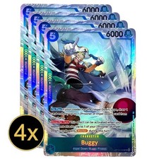 4x Buggy (048) OP16 One Piece Foil Playset NM #OP16-048 picture