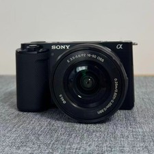 Sony Alpha ZV-E10 Mirrorless Vlog Camera 4K Video Recording Wi-F i& Bluetooth picture