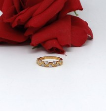 Sterling Silver NWOT JTV Moissanite  2.56g Ring Size 8 CAT RESCUE picture