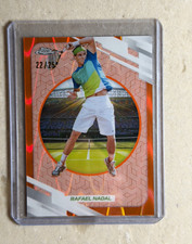 Topps 2025 Topps Chrome Rafael Nadal Auto CA-RNL Gold Geometric Refractor /50 picture