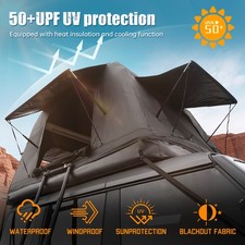 2-3 Person Inflatable Roof Top Tent Waterproof Amphibious Camping for SUV Truck picture