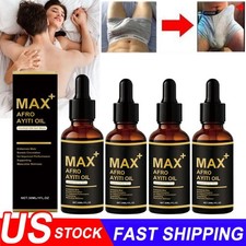 4pc Max+ Afro Ayiti Oil Herbal Oil for Man Enhances Male Boosts Circulation US picture