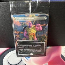 SEALED Swords to Plowshares P0001 - Foil - MTG Magic the Gathering (PSA Promo) picture