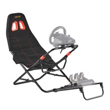 VEVOR Portable Racing Wheel Stand Foldable Fit Logitech Thrustmaster Fanatec picture