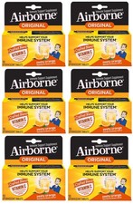 Airborne Immune Support Zesty Orange, 60 Tablets Total, 06/2027 picture