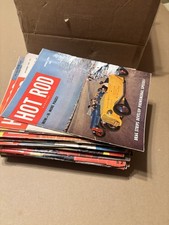 HOT ROD Magazines Lot Of 35  Vintage 1951-1960 See Pics. Low Grade. picture