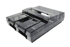 NEW Translucent BLACK SMOKE Shell Housing for SNES Super Nintendo Console System picture