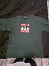 Vintage skateboarding T Shirt chad muska t shirt Size XL Ghetto child Very Rare picture