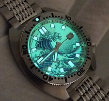 San Martin Diver, Great Wave of Kanagawa-Full Lume Dial, Free Bracelet-Sold Out picture