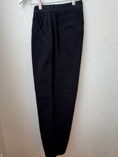 NWOT ANTHROPOLOGIE Free People Banded Cuff DARK Blue Pants Sz 8 picture