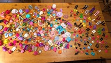 Barbie And Other Brands Lot Of 400+ Doll Accessories/Shoes picture