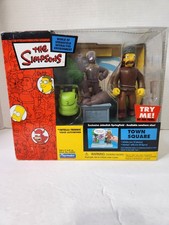 The Simpsons WOS Town Square Jebediah Springfield World of Springfield Playmates picture