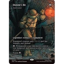 DONNIE'S BO (SHADOWSPEAR) (BORDERLESS) (017) Teenage Mutant Ninja Turtles Source picture
