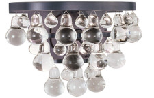 Robert Abbey Bling Wall Sconce Z1001 In Deep Patina Bronze picture