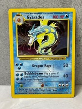 Pokemon Base Set English Holo Rare - Gyarados 6/102 picture