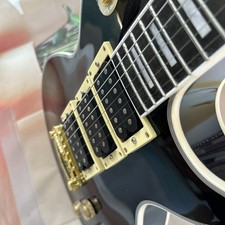 Only Sold To USA Custom LP Black Frampton Phoenix Electric Guitar HHH Pickups picture