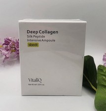 VitaliQ Deep Collagen Silk Peptide Intensive Ampoule Serum 40ml 1.35oz NIB picture