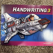 BJU Press Handwriting 3 Student Worktext 2nd Edition - ONLY $2 SHIPPING picture