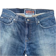Vintage Levi's The Original Jeans Skinny Fit 511 Jeans Blue Denim Size 36x30 picture