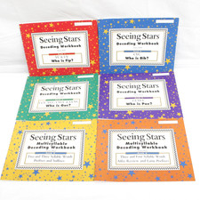 SEEING STARS Decoding Workbooks Set 1 2 3 4 5 6 Nanci Bell 2001 picture