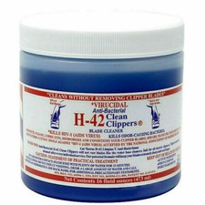 H-42 Clean Clippers Blade Cleaner Virucidal Anti-Baterial 16oz Lubricant picture