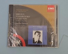 Sibelius, Tchaikovsky, Glazunov: Violin Concertos, 2006, Jascha Heifetz picture