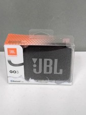 Brand New JBL GO3 Portable Waterproof Wireless Speaker - Black - NIB picture