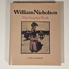 William Nicholson Graphic Work Colin Campbell 1992 HC DJ Art Illustration Book picture