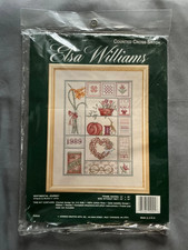 Elsa Williams Sentimental Journey Counted Cross Stitch Kit 02045 NEW Sealed 1989 picture