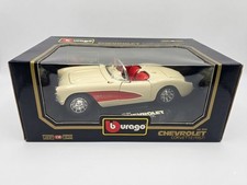 Bburago 1:18 Chevrolet Corvette 1957 Cod 3034 Con Caja picture