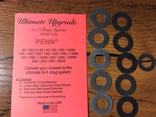 PENN SQUIDDER 140, 140L, 140L-LH, 145L, 146 & 146L ULTIMATE UPGRADE 5+1 DRAG KIT picture