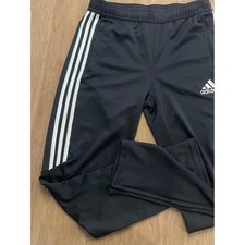 Adidas Climacool girls 13-14yr soccer pant EUC black sporty teen athleisure picture
