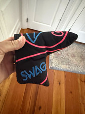 Swag Golf Putter Head Cover Black/Pink/Blue Cocktails picture
