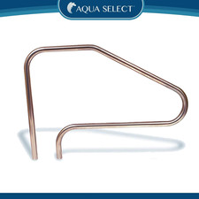 Aqua Select In-Ground Swimming Pool Stainless Steel Ladder Step Handrail - 50