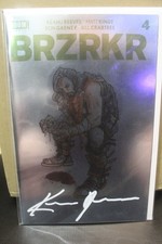 Signed Comic Book - BRZRKR #4  - Keanu Reeves, RARE  Variant  +COA picture