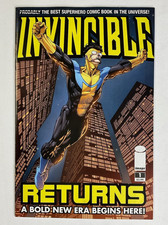 Invincible Returns #1 Image First Print First Appearance Grand Regent Thragg NM picture