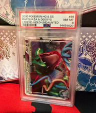 Pokémon 2010 Rayquaza & Deoxys LEGEND Holo #89 PSA 8 Cert 94659820 picture