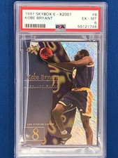 1997-98 SKYBOX E-X2001 KOBE BRYANT #8 PSA 6 picture