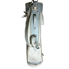 Vintage Dunlop White And Blue Golf Cart Bag picture