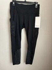NWT Lululemon Fast and Free HR Crop 23